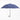 Small Navy Blue Sun Protection Umbrella Featuring Sunbrella Fabric