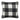Buffalo Plaid Outdoor Pillow, Black, 17 sq. with piping